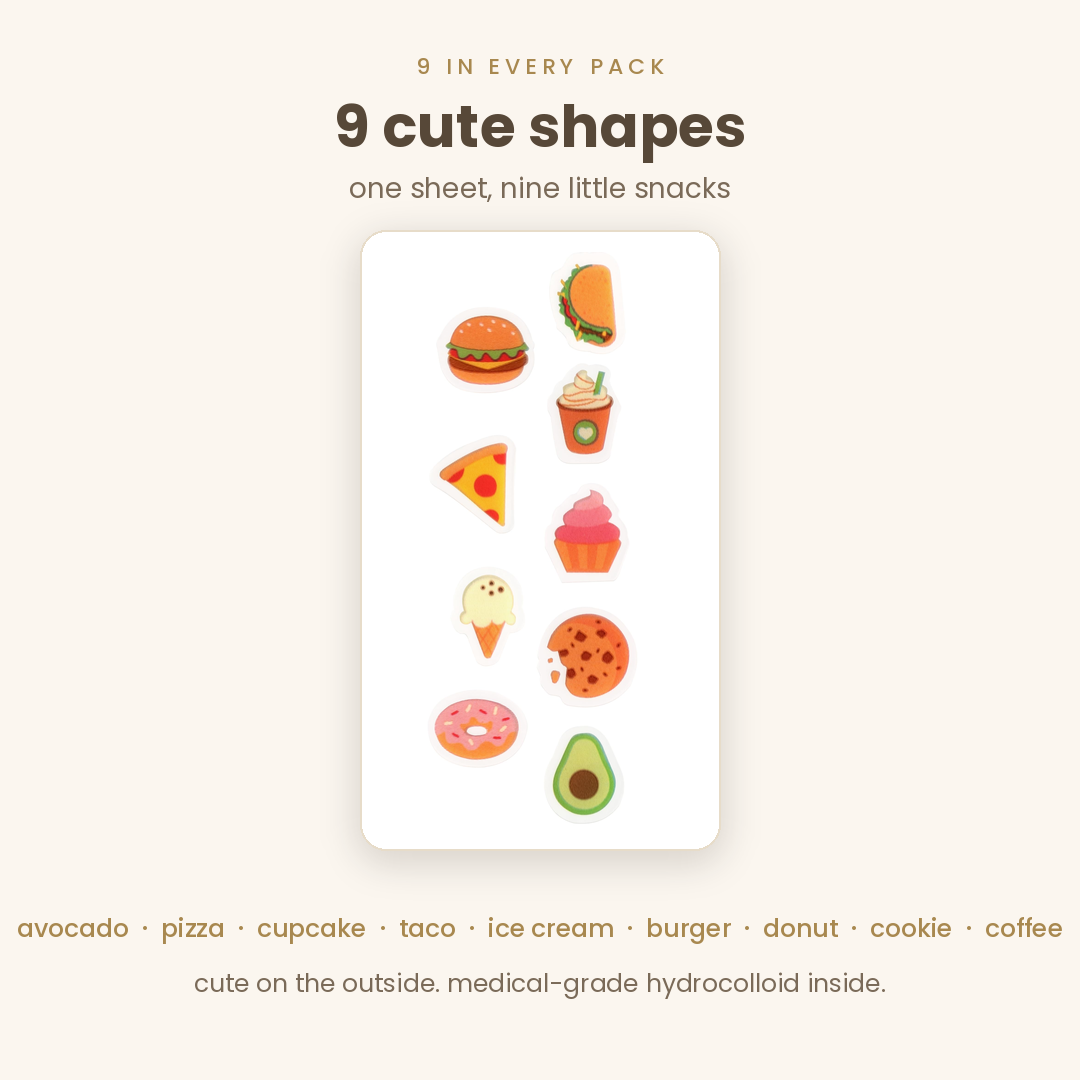 Tasty Treats Pimple Patches (72 ct)